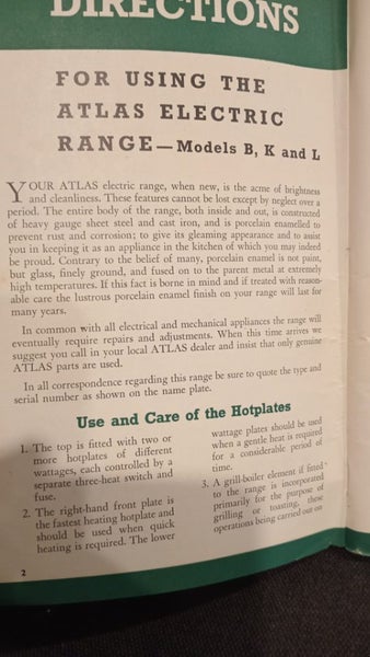 ATLAS COOKERY Book New Zealand Cookbook Vintage 1940s NZ 1st Edition63614963990147114