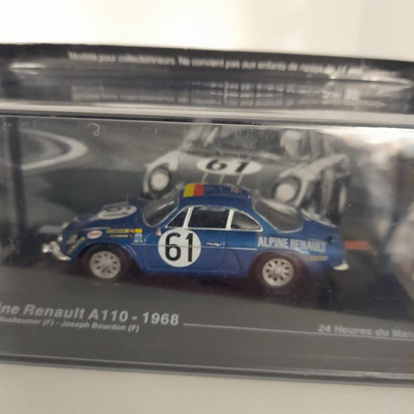 ALPINE RENAULT A110 1968 24 HOUR LE MANS 1:43 SCALE Carousel 1