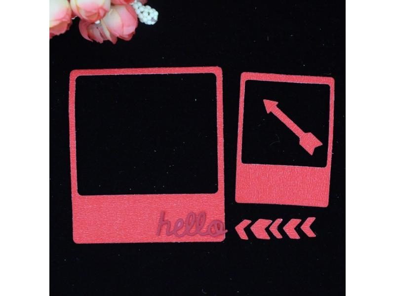 KSCRAFT Photo Frames Metal Cutting Dies Stencils For DIY Scrapbooking Carousel 1