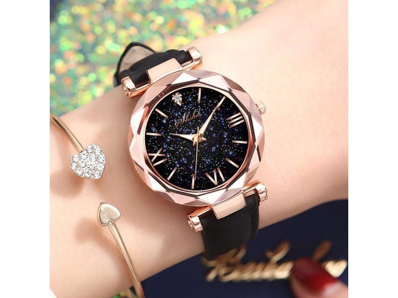 Relogio Feminino Women's Watch Luxury Watches Personality Starry Sky Carousel 1
