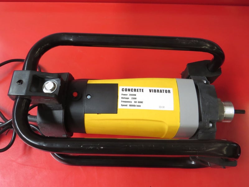 ELECTRIC CONCRETE VIBRATOR 2000 watt Hi Frequency 4m spud (38) Carousel 3