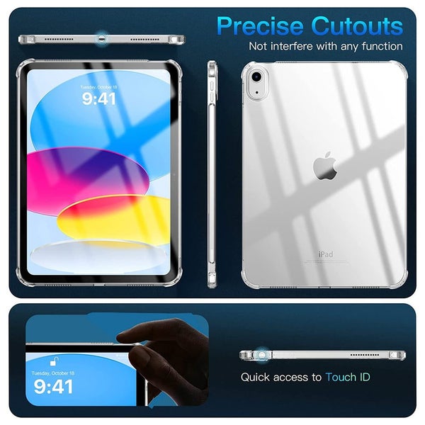 iPad 10.9 10th gen 2022 Clear Bumper Case Carousel 6