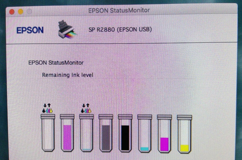 Epson R2880 A3+ Photo Printer and Trolley Carousel 8
