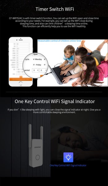 WiFi Repeater Range Wireless Extender Blast Amplifier 1200Mbps - In Stock Deal Carousel 20