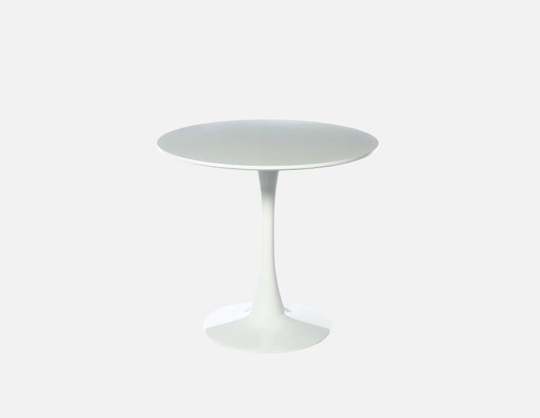 Tulip Dining Table Round White Carousel 1