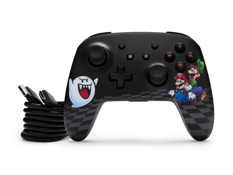 Controller PowerA Nintendo Wireless Mario Peek- A -Boo Ghost RBG LEDs63615896951043114