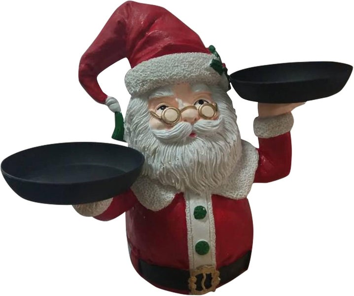 Christmas Snowman Treats Holder,Christmas Decoration Snack Rack,Snack Tray,Ca Carousel 1