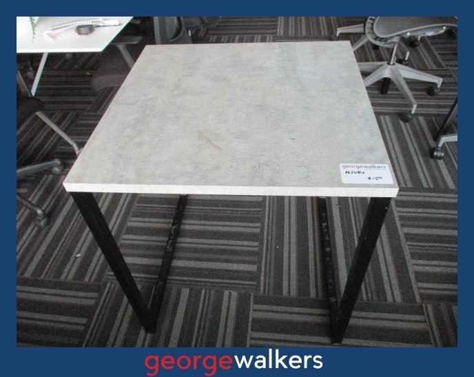 PR5684 - Melteca White Square Table Carousel 1