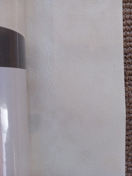Wallpaper. Ridged Surface Texture - Grey/Beige. #43795 Lot 010. PTP. Carousel 2