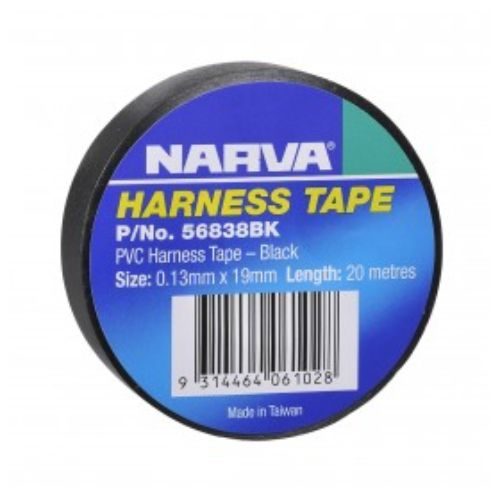 PVC HARNESS TAPE BLACK 19MM Carousel 1