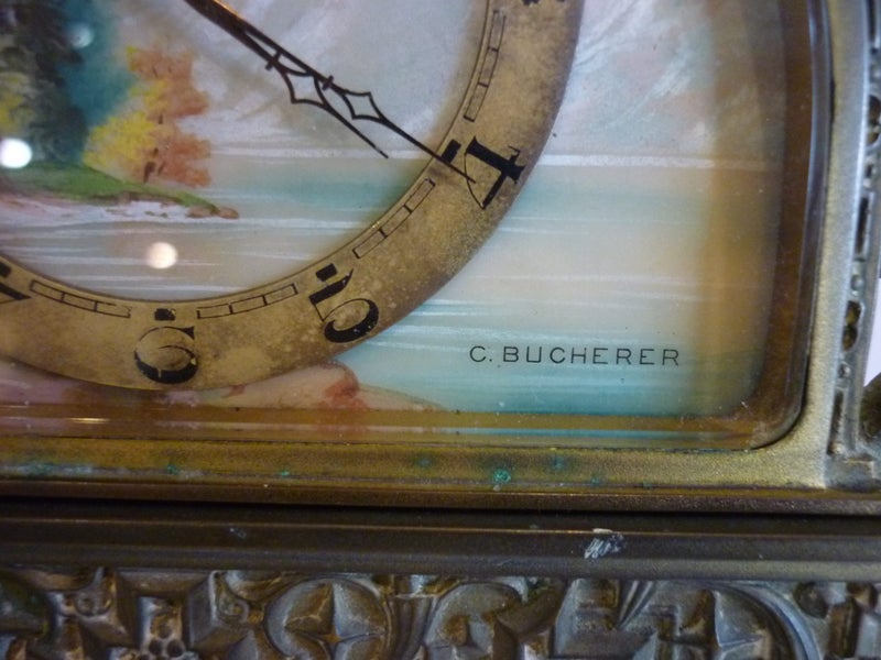 SWISS BUCHERER SMALL FINE CLOCK. C1920'S. Carousel 2