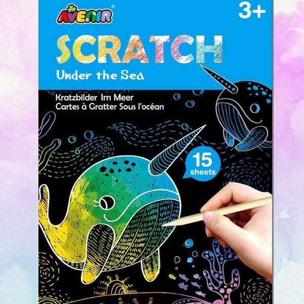 Scratch Book Under the Sea Carousel 1