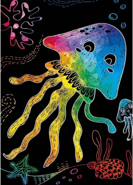 Scratch Book Under the Sea Carousel 5