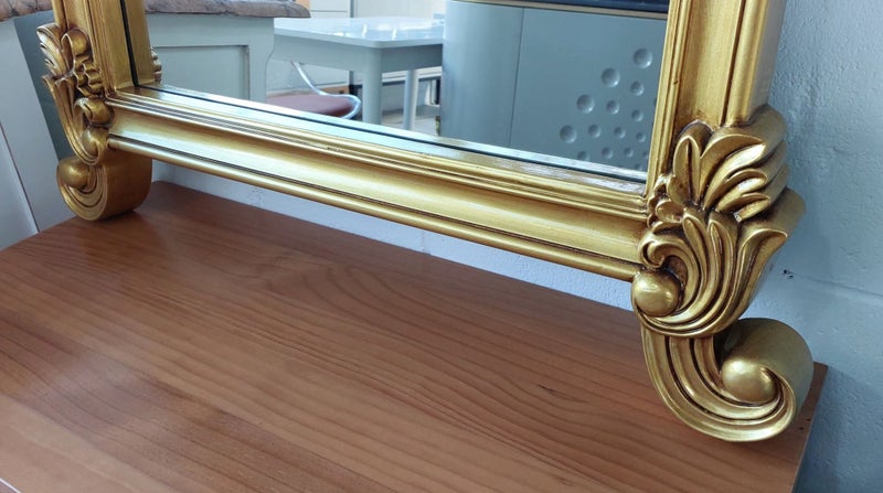 CLEARANCE - Vintage Style Gold Wall Mirror W70 *Floor Display *45% OFF Carousel 4