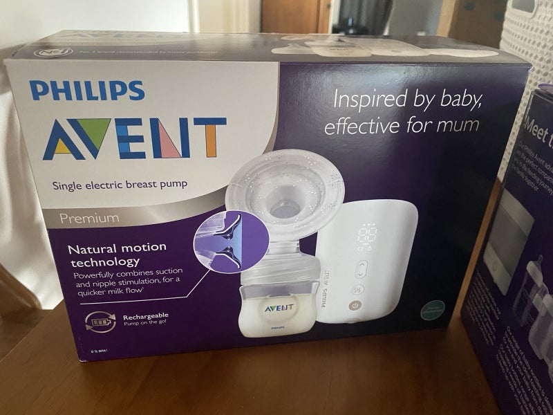 Brand new Avent Philips Breast Pump and Bottle Warmer + bottles and pacifiers Carousel 2