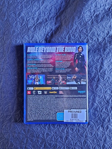 WWE2K25 for PS5 with Yu-Gi-Oh cards.63615106942210112