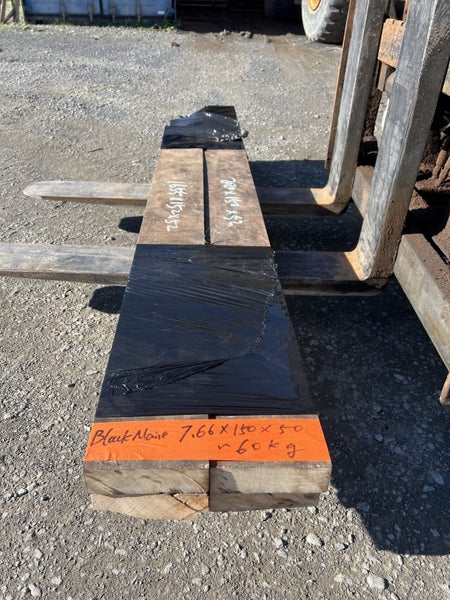Solid Black Maire Timber – 7.66 m Total (4 Pieces: 152x52mm) Carousel 2