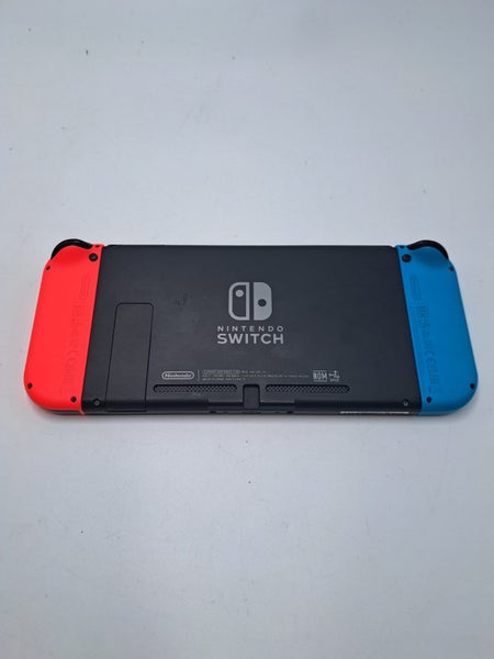 * Red / Blue Nintendo Switch V2 Console w/ Case! * Carousel 4