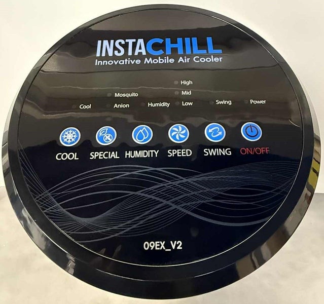 Instachill Mobile Air Cooler (Model: 09EX V2) Black Carousel 1