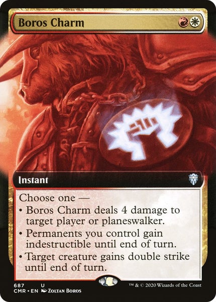 Boros Charm (Extended Art) (CMR-687) - Commander Legends - Magic The Gathering Carousel 1