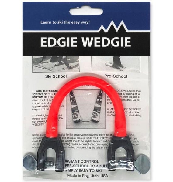 Edgie Wedgie Ski Tip Connector Red Carousel 1