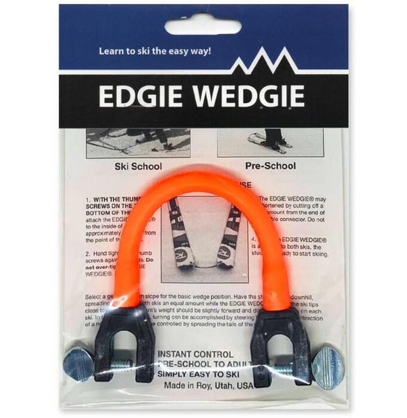 Edgie Wedgie Ski Tip Connector Orange Carousel 1