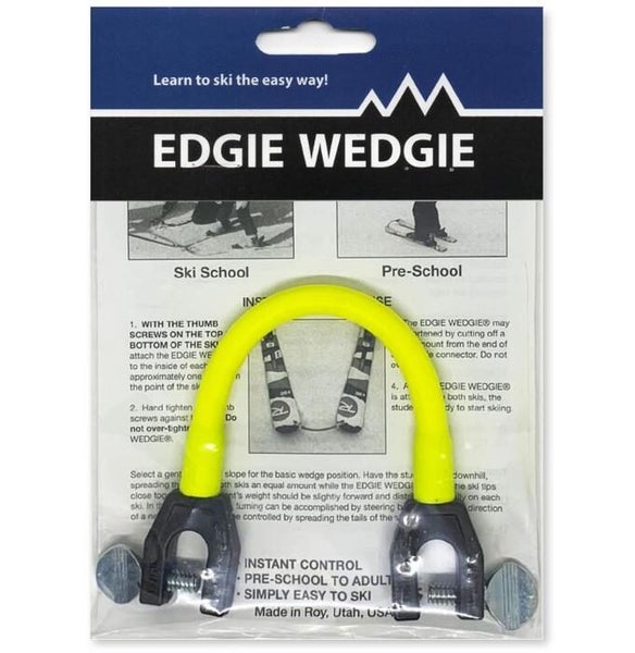 Edgie Wedgie Ski Tip Connector Yellow Carousel 1