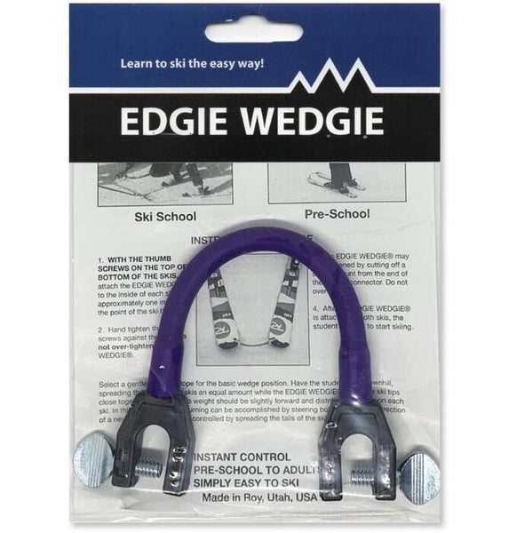 Edgie Wedgie Ski Tip Connector Purple Carousel 1