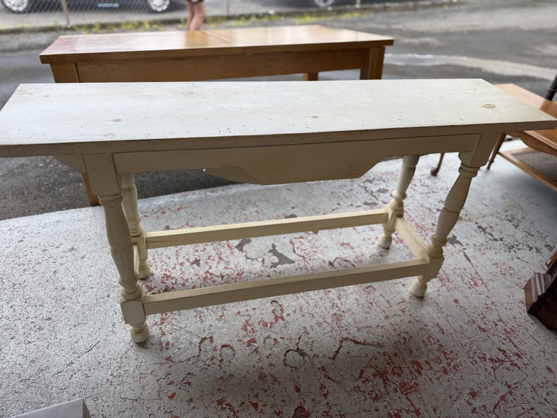 A Solid Timber French Country Style Console Table or Sideboard Carousel 20