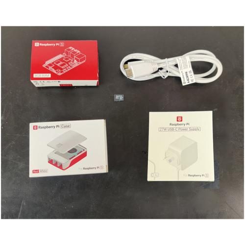 Raspberry Pi 5 8GB Official Entry Level Starter Kit Pack White Case Edition with Carousel 1
