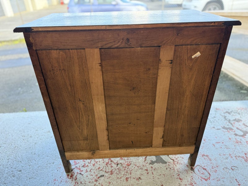 An Antique Solid French Oak Chest of 3 Drawers Carousel 20