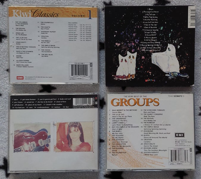 Four CD's featuring Kiwi Artists Carousel 2