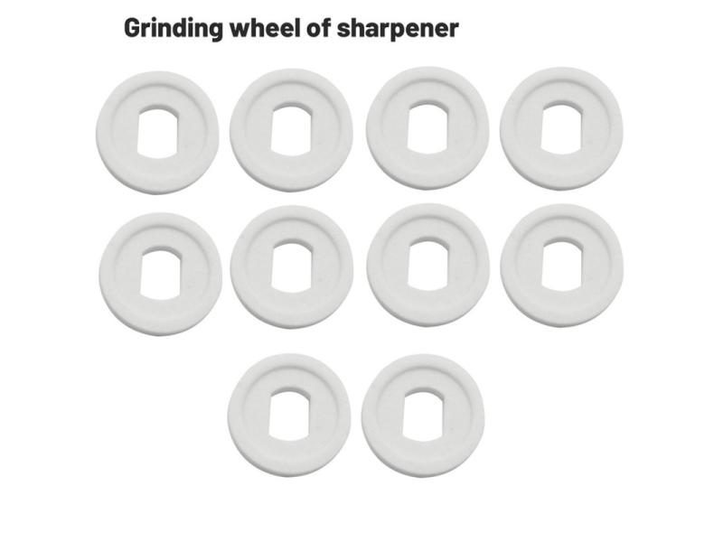 10PC 22mm Corundum Grinding Wheel 150 Grit Single-sided Concave Shape Grinding Carousel 1