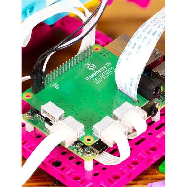 Raspberry Pi Build HAT for Raspberry PI 4 / 5 / Zero Supports LEGO Robotics Carousel 2
