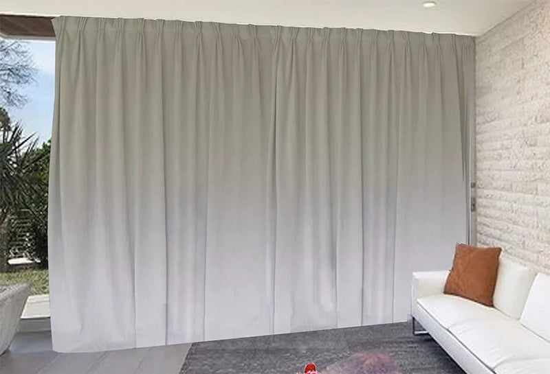 Large Thick Velvet Blockout Curtain 275x 230cm PINCH PLEAT 1 panel +15 Hooks Carousel 1