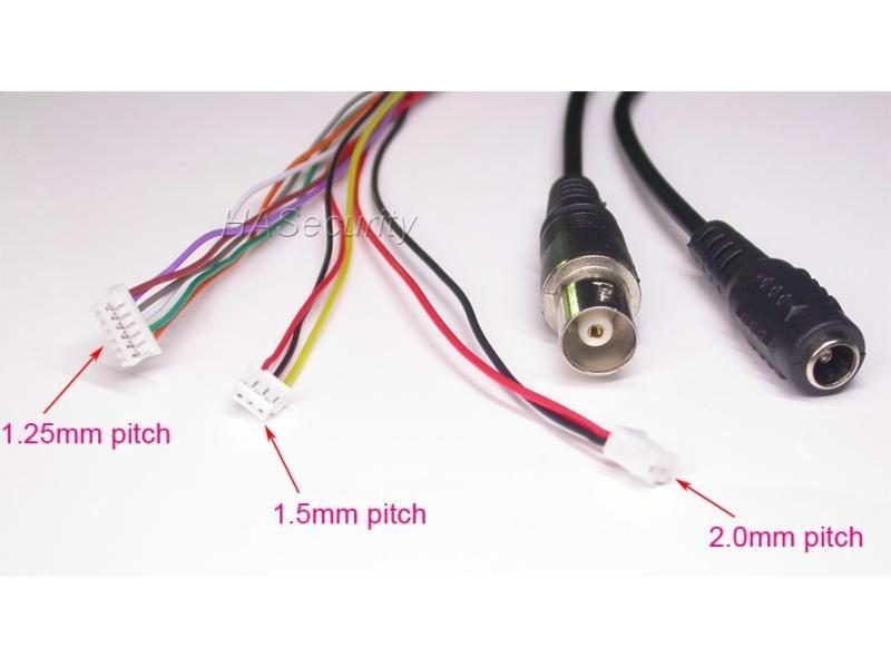 OSD Cable 6PINs 3PINs (1.5mm Pitch) 2PINs For CCTV Camera PCB Board Module Carousel 1