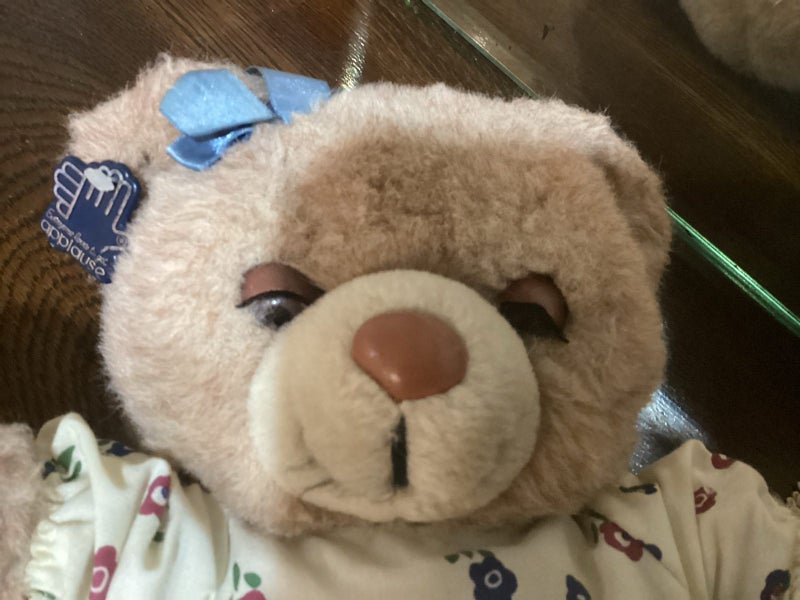 Vintage applause Teddy winks original dress Carousel 10