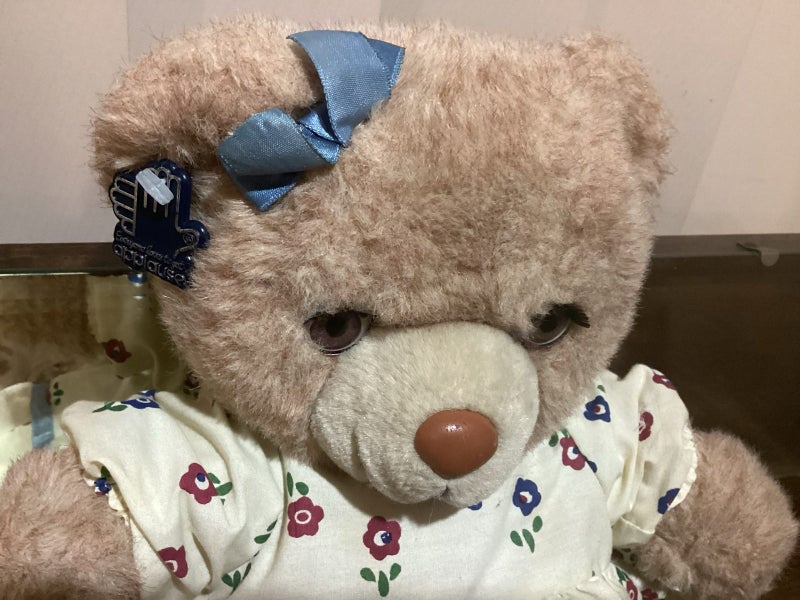 Vintage applause Teddy winks original dress Carousel 2