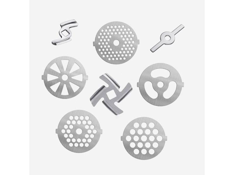 1PC Meat Grinder Plate Net Knife Meat Grinder Parts Stainless Steel Meat Hole Carousel 1