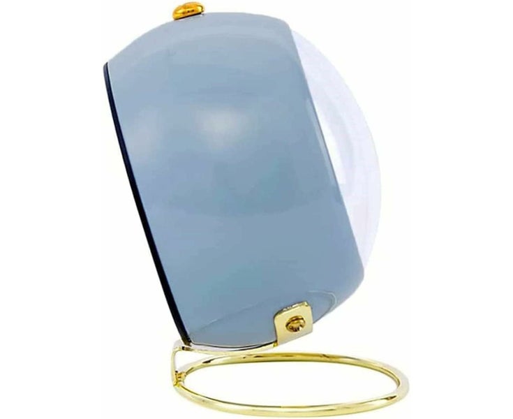 Analog Alarm Clocks,Silent Non Ticking Classic Retro Analog Cute Small Desk C Carousel 5