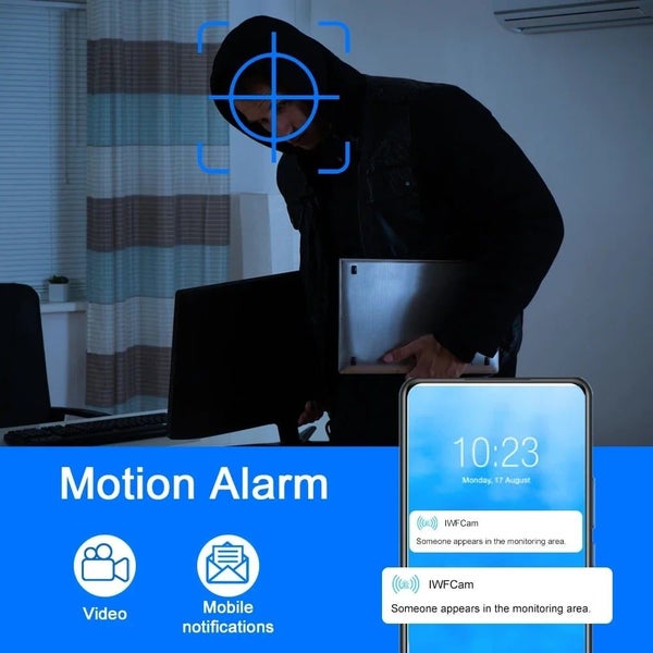 Mini Smart HD Night Vision Security Camera Carousel 7