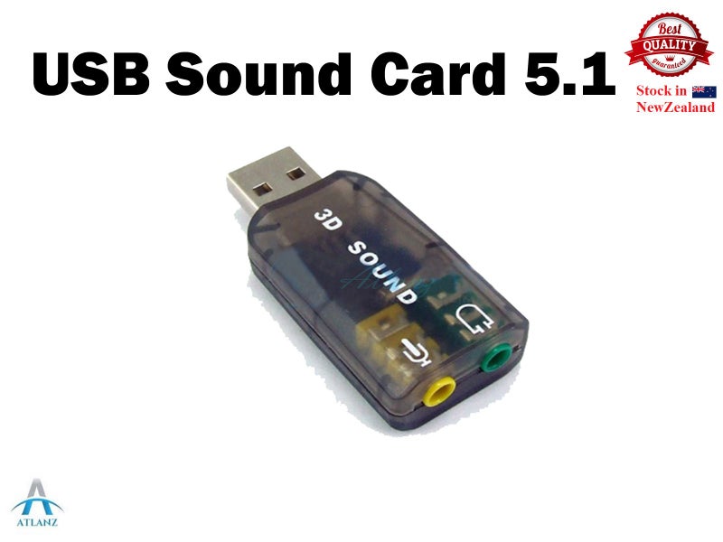 USB Sound Card Adapter Virtual 5.1 Ch & 3D Audio Carousel 1