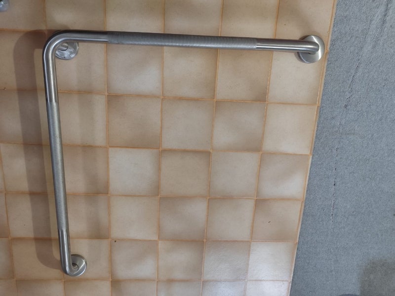 Stainless Steel L-Shaped Safety Grab Rail Carousel 2