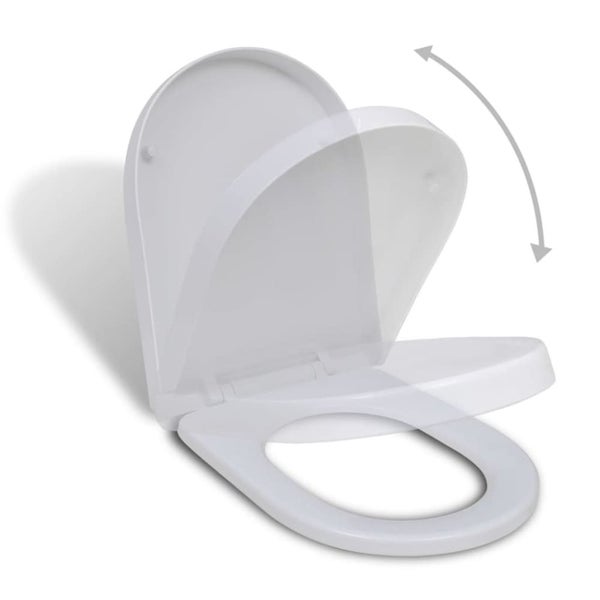 White Soft-close Toilet Seat Square Oaoilt Carousel 1