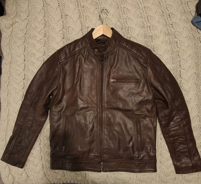 BRAND NEW leather jacket63616348568706116