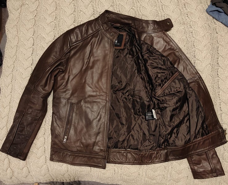 BRAND NEW leather jacket63616348568706113