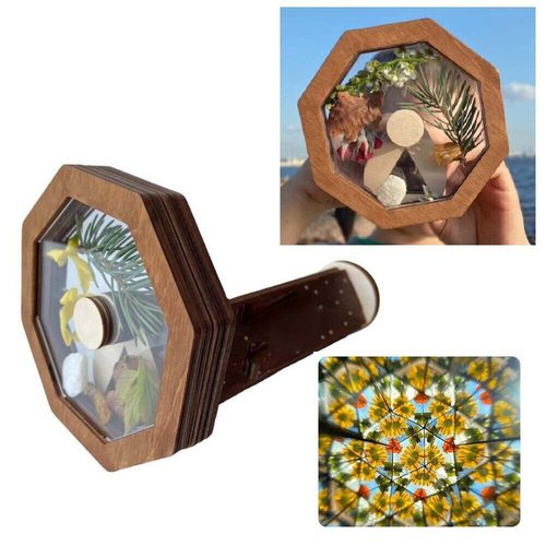 Kaleidoscope Glasses Magic Rotating Kit Carousel 1
