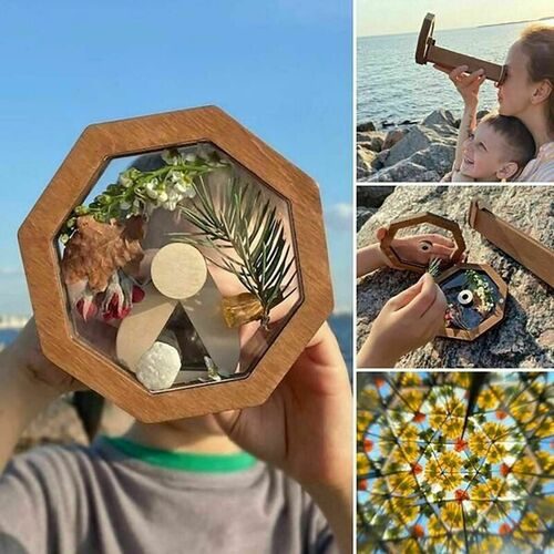 Kaleidoscope Glasses Magic Rotating Kit Carousel 2