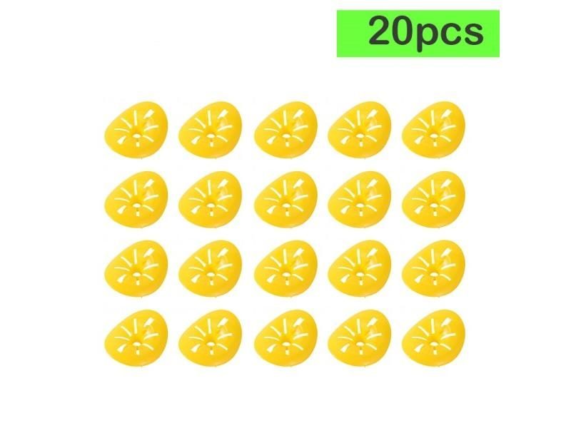 10/20Pcs Reusable Bee Catcher Flower Shaped Flying Insects Funnel Pest Wasp Carousel 1