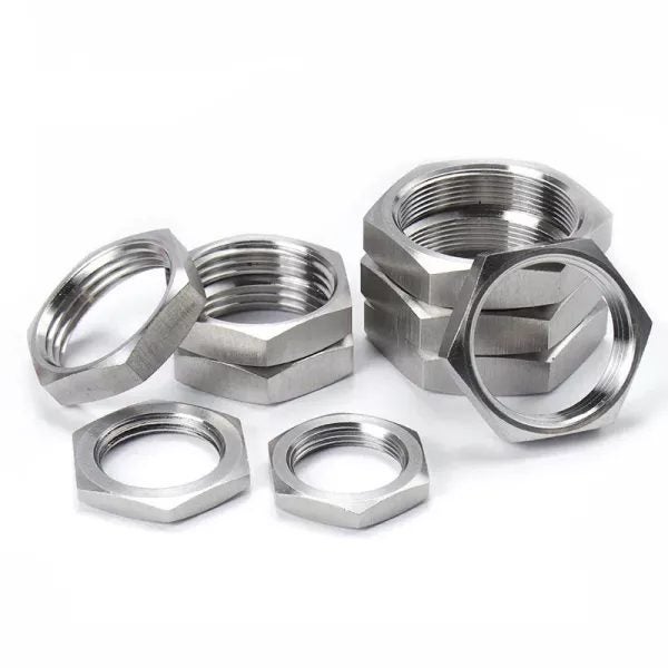 M8 10 12 14 16 18 20 22 24 25 27 30 32 Metric Female Thread Hex Lock Nut Pipe Carousel 2